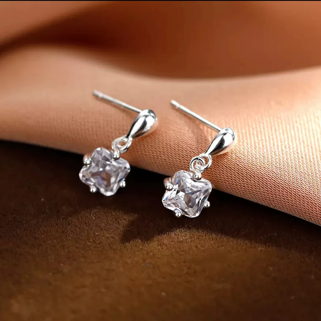 非金属合成锆石耳饰 A2025.5.9直播间选款链接图片不卖百搭耳环