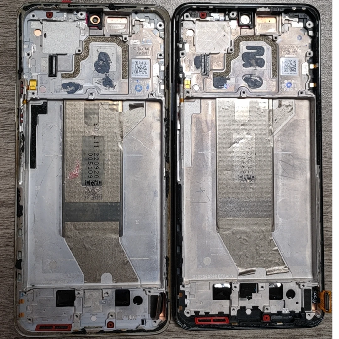 红米米K50外爆瑕疵手机屏幕