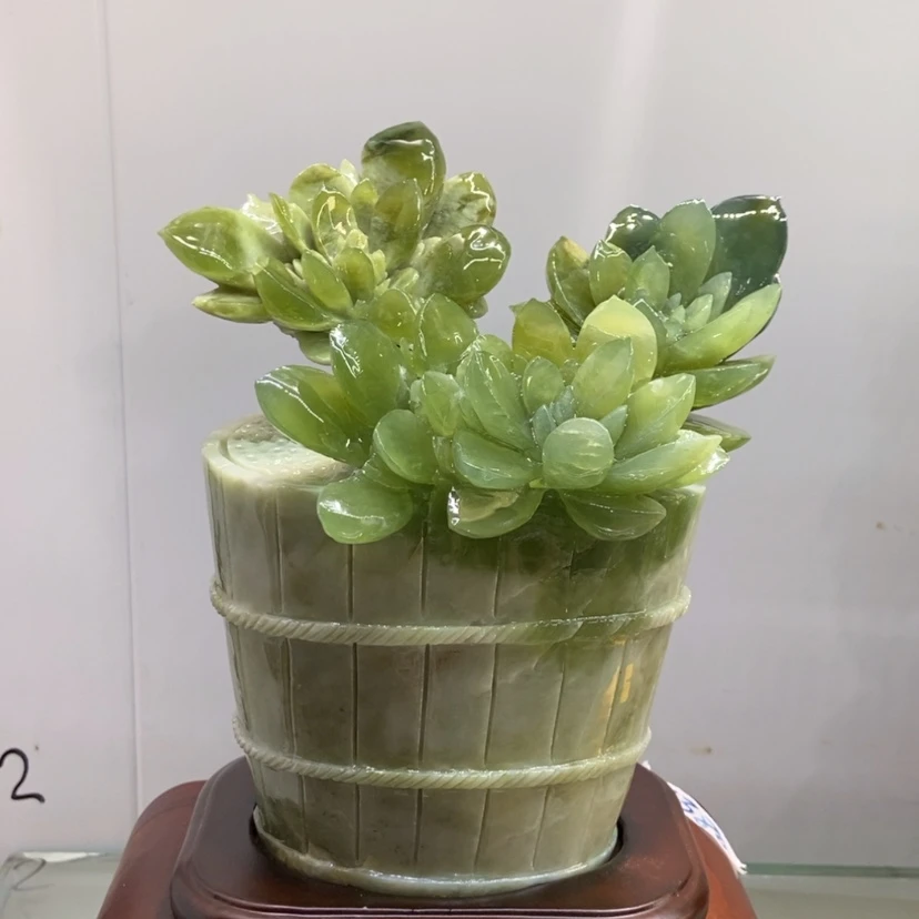【闪购商品】蛇纹石玉(覆膜)珠宝奇石未镶嵌