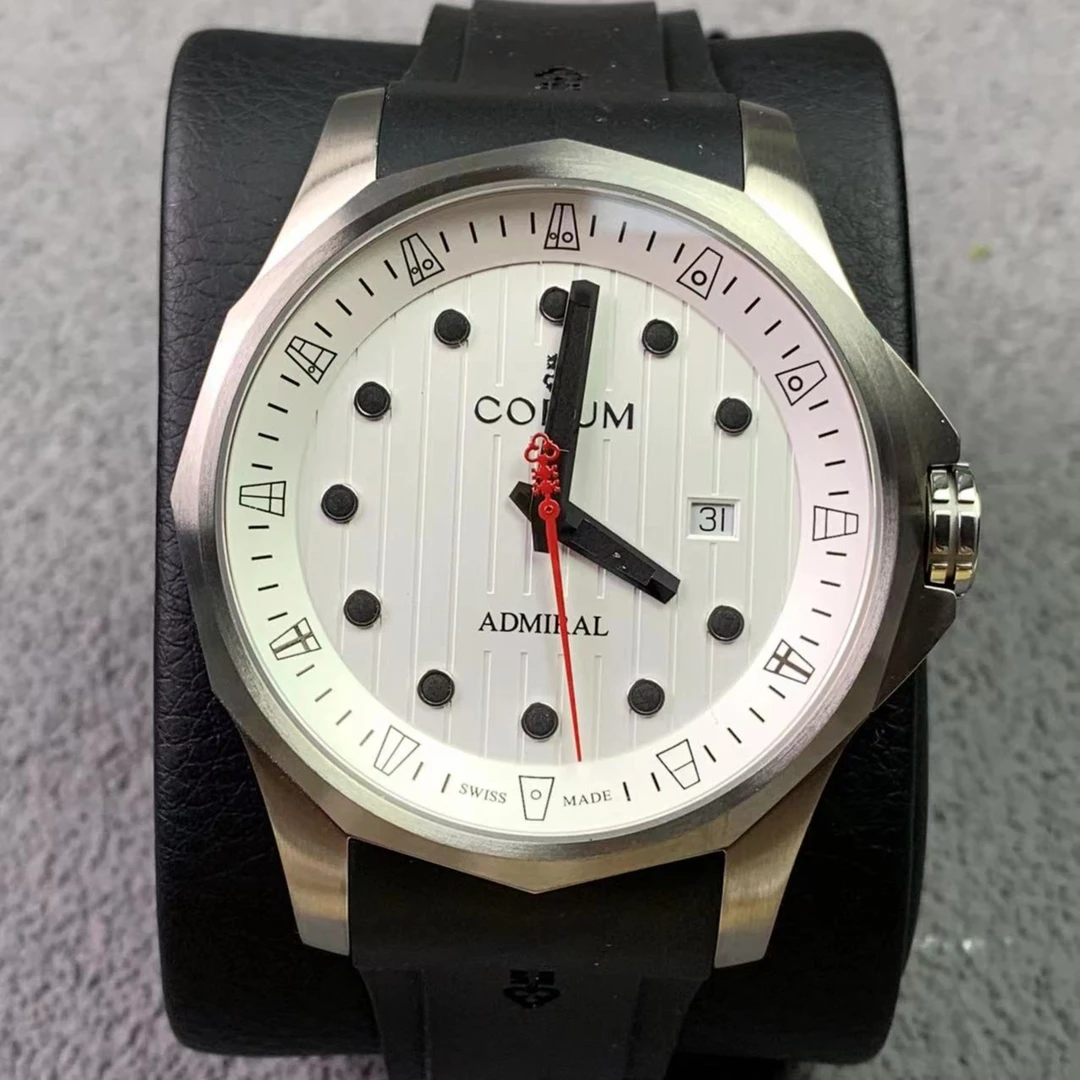 全新未使用 CORUM/昆仑表 海军上将/参考公价38500/表径47mm男表/