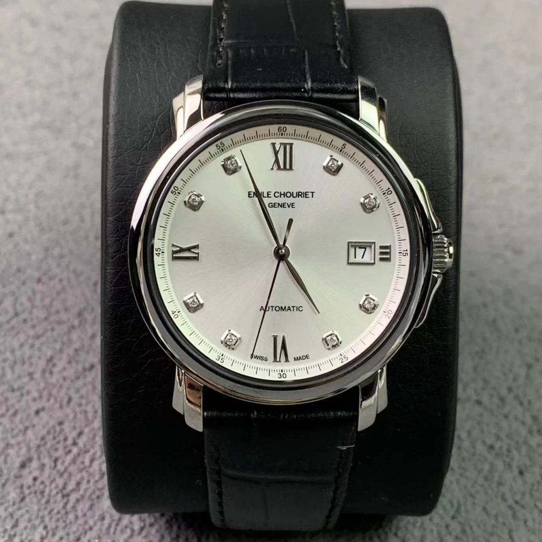 全新未使用 EmileChouriet/艾米龙 莱蒙全套男表/参考14000表径39