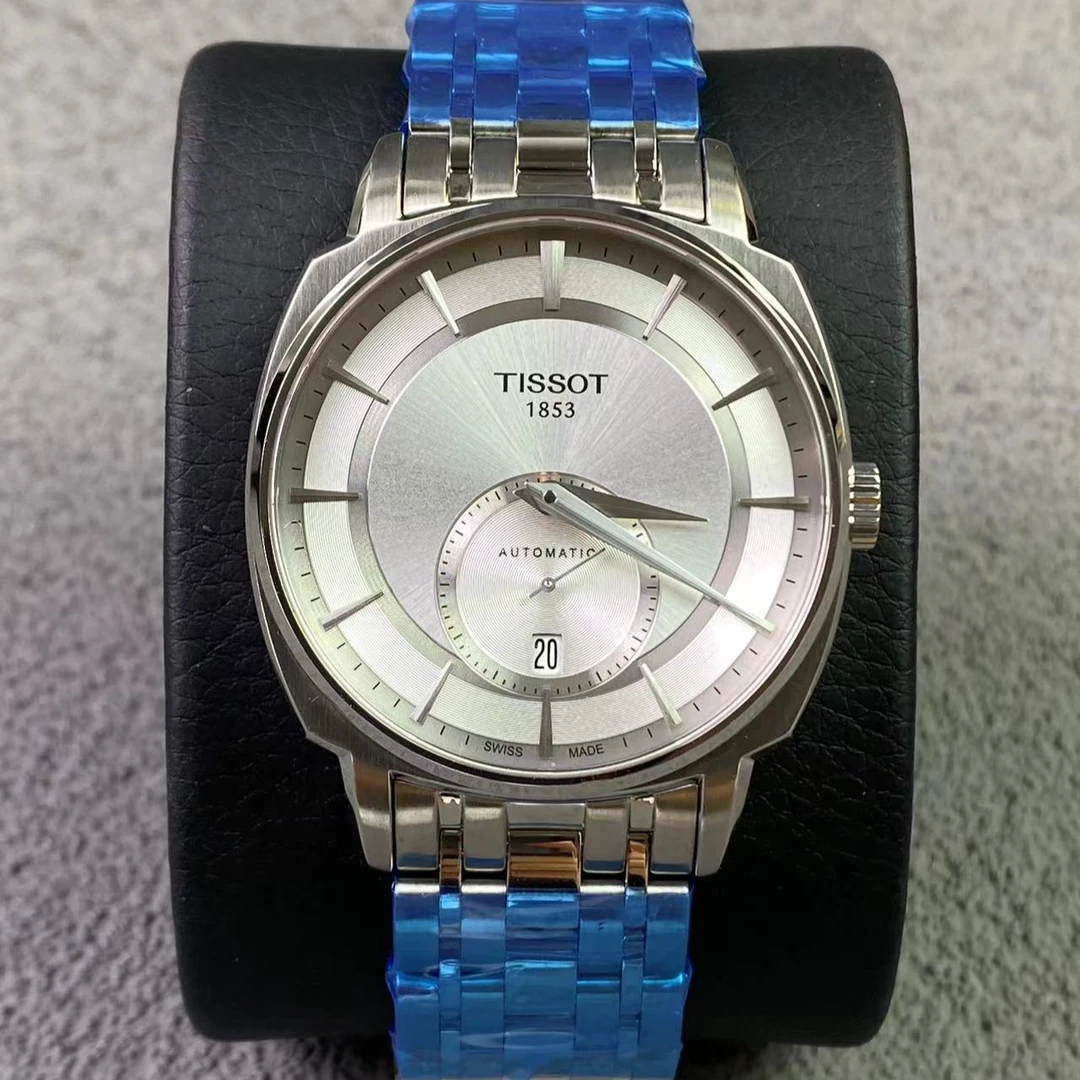 全新未使用 Tissot/天梭 绅士系列/参考8200/男士机械表/表径40mm