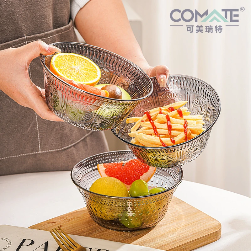 斯威迩轻奢宫廷 珠点大碗800ML沙拉碗家用