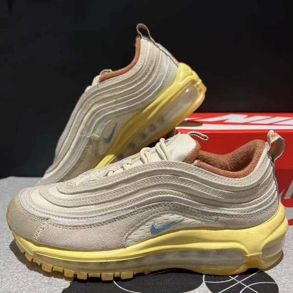 NIKE/耐克 Air Max 97女鞋低帮舒适百搭复古休闲跑步鞋DV1489-141