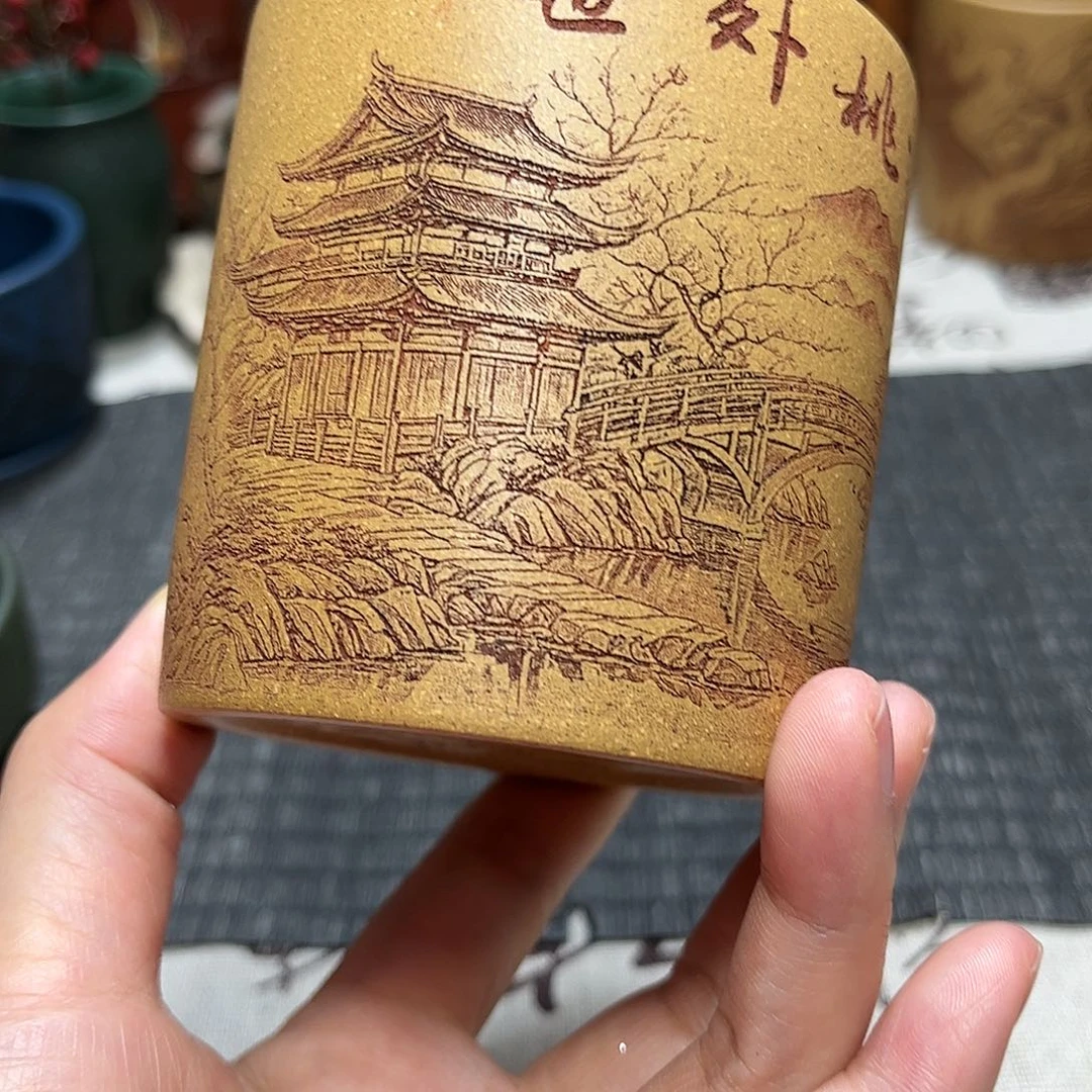 紫砂杯子宜兴紫砂杯