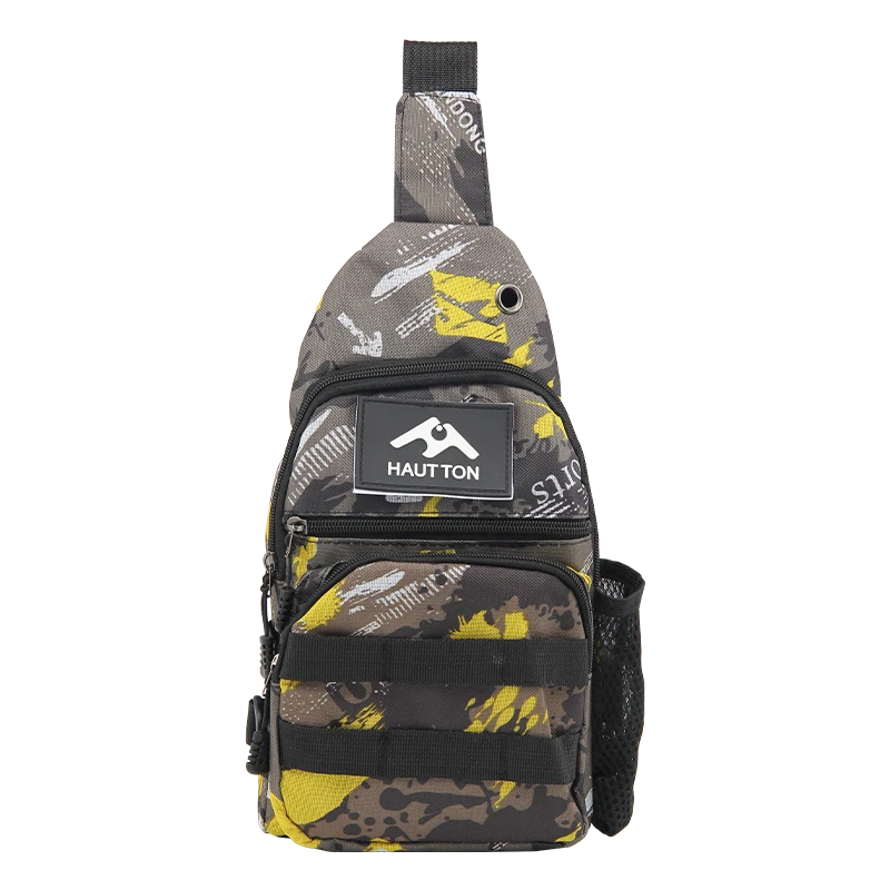 【三只羊】路亚包多功能腰包新款单肩斜跨背包路亚竿包钓鱼渔具杆包