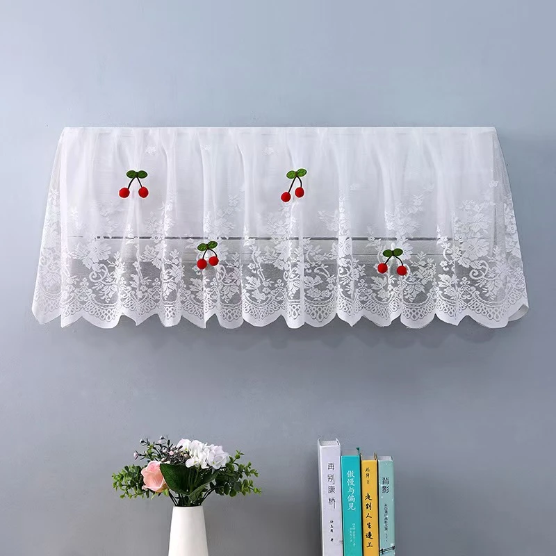 浪漫法式绣花布家用桌布罩套蕾丝仙仙款布樱桃