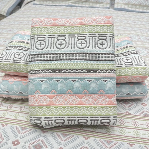 【80×160】『上下宽边』A类六层全棉纱布婴幼儿软席床单