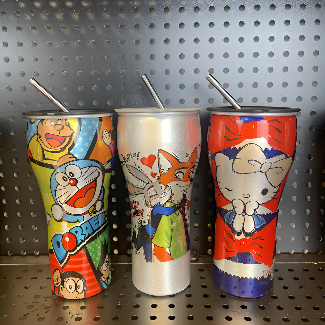 《其他系列》网红创意动漫定制系列可乐杯水杯啤酒杯摆件杯