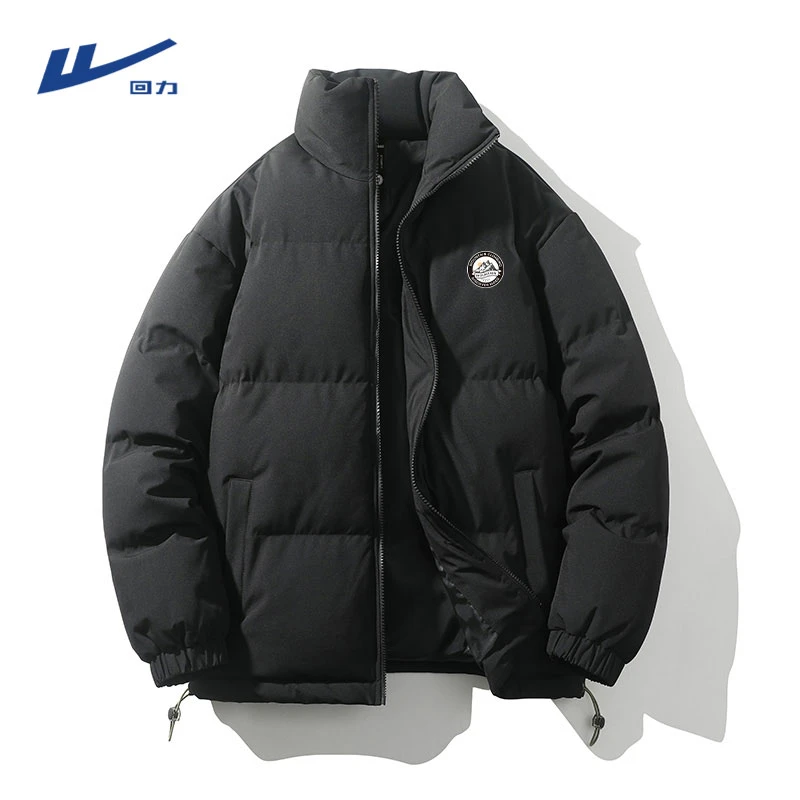 回力2025年新款棉袄男生高级感学生连帽棉衣冬季加厚保暖休闲棉服