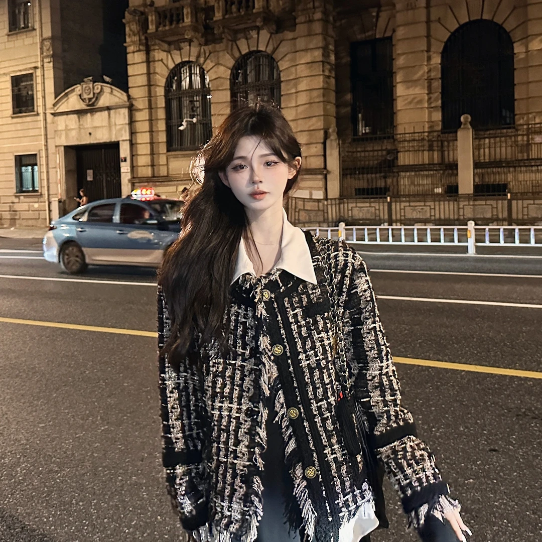 【千寻严选】5号小香X3WT7676外套预小香风气质粗花呢轻奢