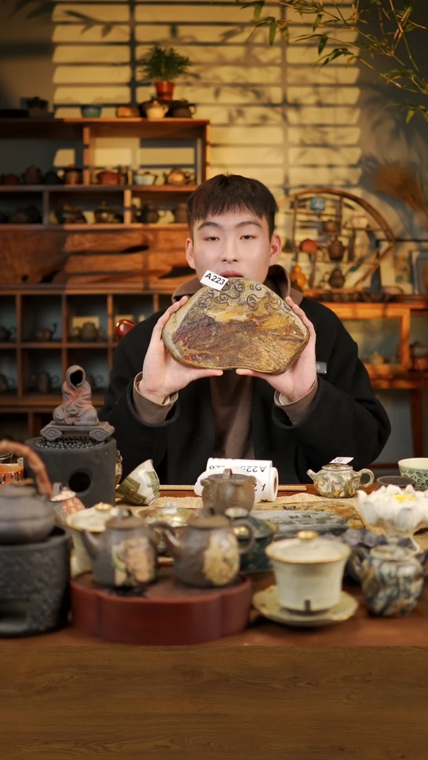【闪购商品】歙砚石干炮台223