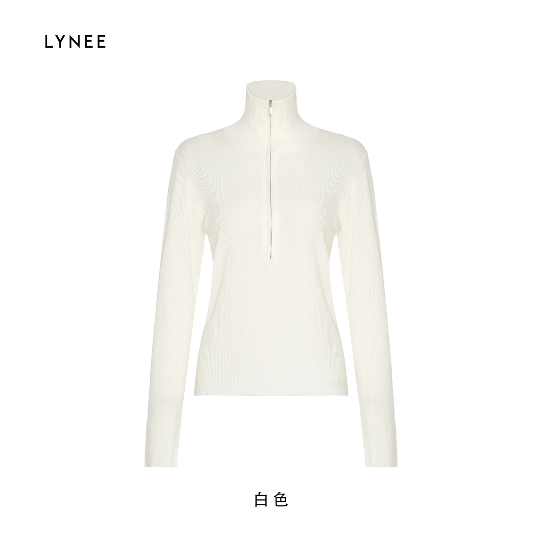 时尚显瘦气质半拉链高领套衫 LGD2DAK091