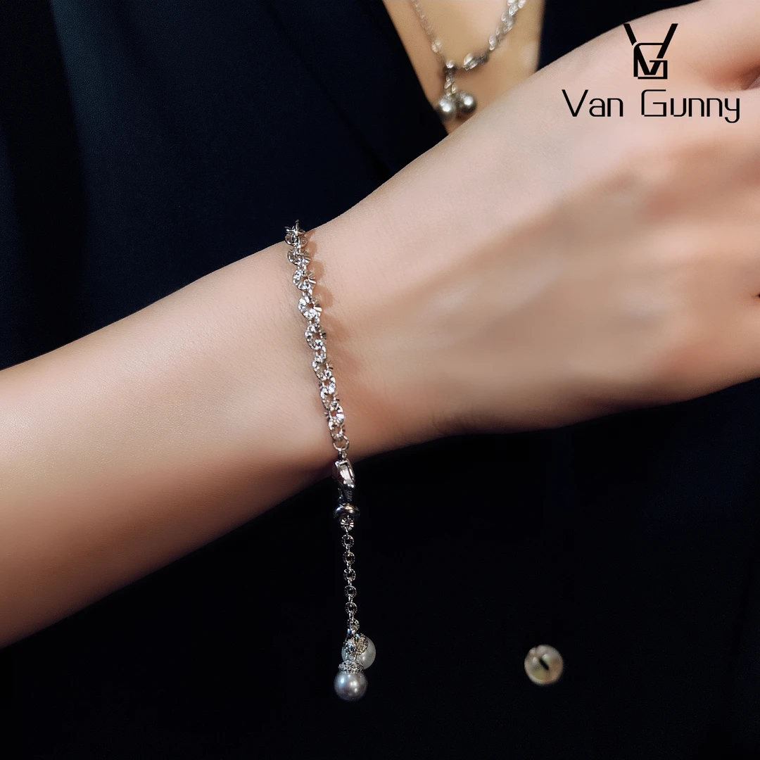 925银手链 【繁星手链】大车花重工手链时尚百搭精工15+5cmS9111