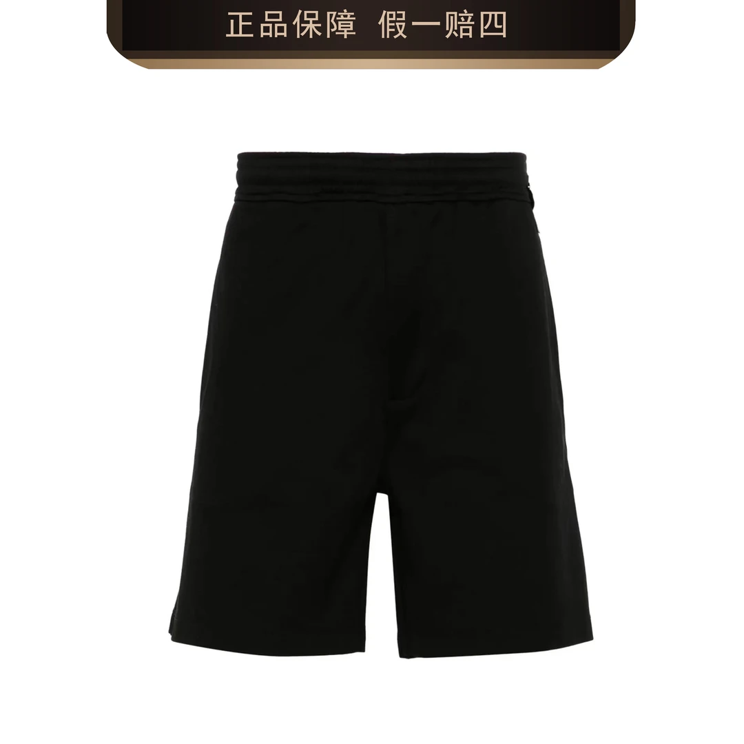 FENDI/芬迪 纯黑潮流时尚休闲短裤男款 2432002