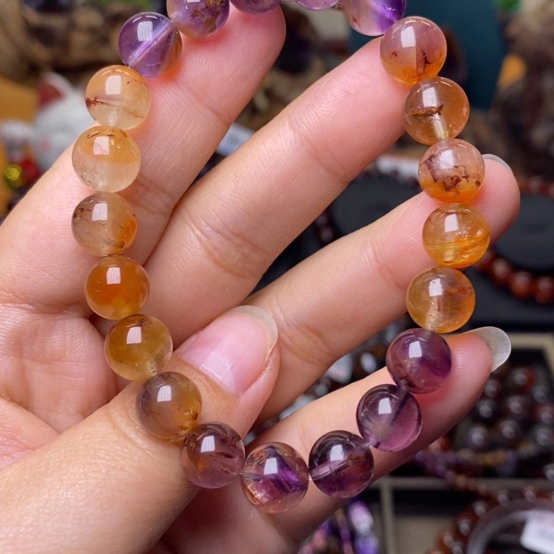 水晶A044芬达极光单圈9m未镶嵌