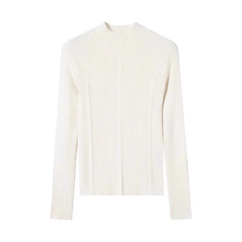 毛衣女士打底衫针织衫毛衣女士打底衫针织衫毛衣圆领半高领修身