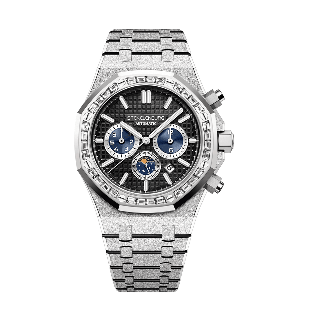 【粉丝专属】斯特克伦堡/STEKELENBURG 锤金工艺/44MM /全套表