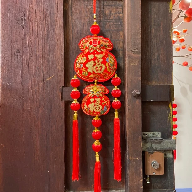 福包福袋挂件高85厘米