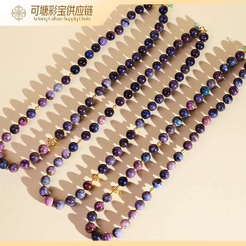 南非舒俱来 A+级泥地樱花 18K项链8-8.5mm /多样性 发一个