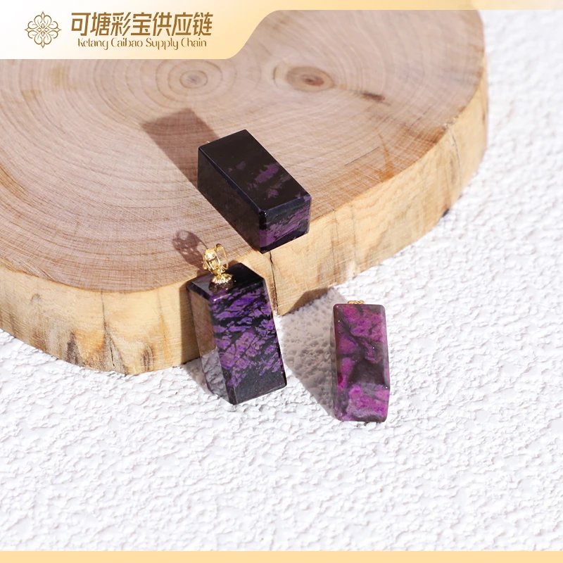 南非舒俱来 四棱方糖18K 舒俱来吊坠 KTCB-3002 /多样性 发一个