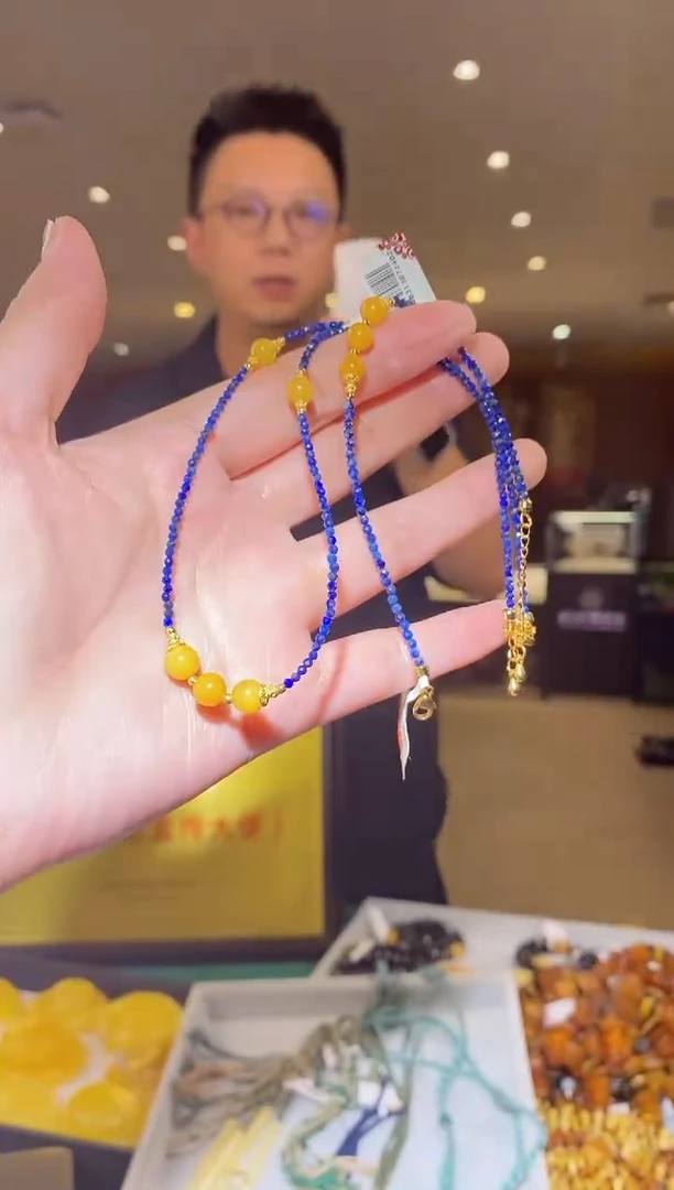 【闪购商品】琥珀项链未镶嵌套装