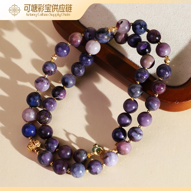 南非舒俱来 18K金 A+级泥地樱花项链/多样性发一个