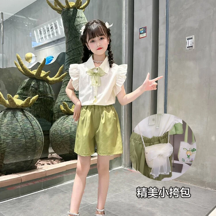 套装夏季女童中大童潮流四季流行