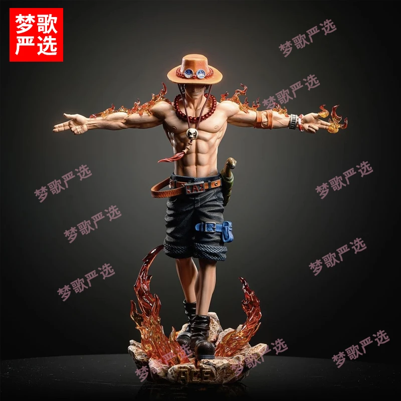 【梦歌严选】展臂艾斯28cm背影”艾斯共鸣海贼王动漫GK手办雕像模型