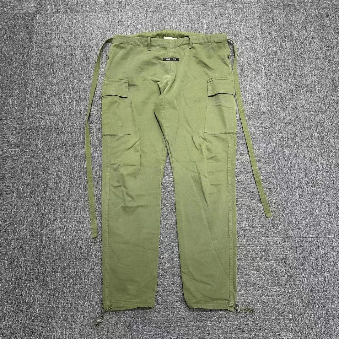 Fear Of God 军绿 抽绳 工装裤/05950/L码/98新