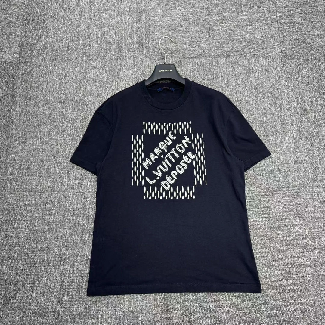 louis vuitton lv 菲董联名珍珠刺绣短袖/11358/M码/98新