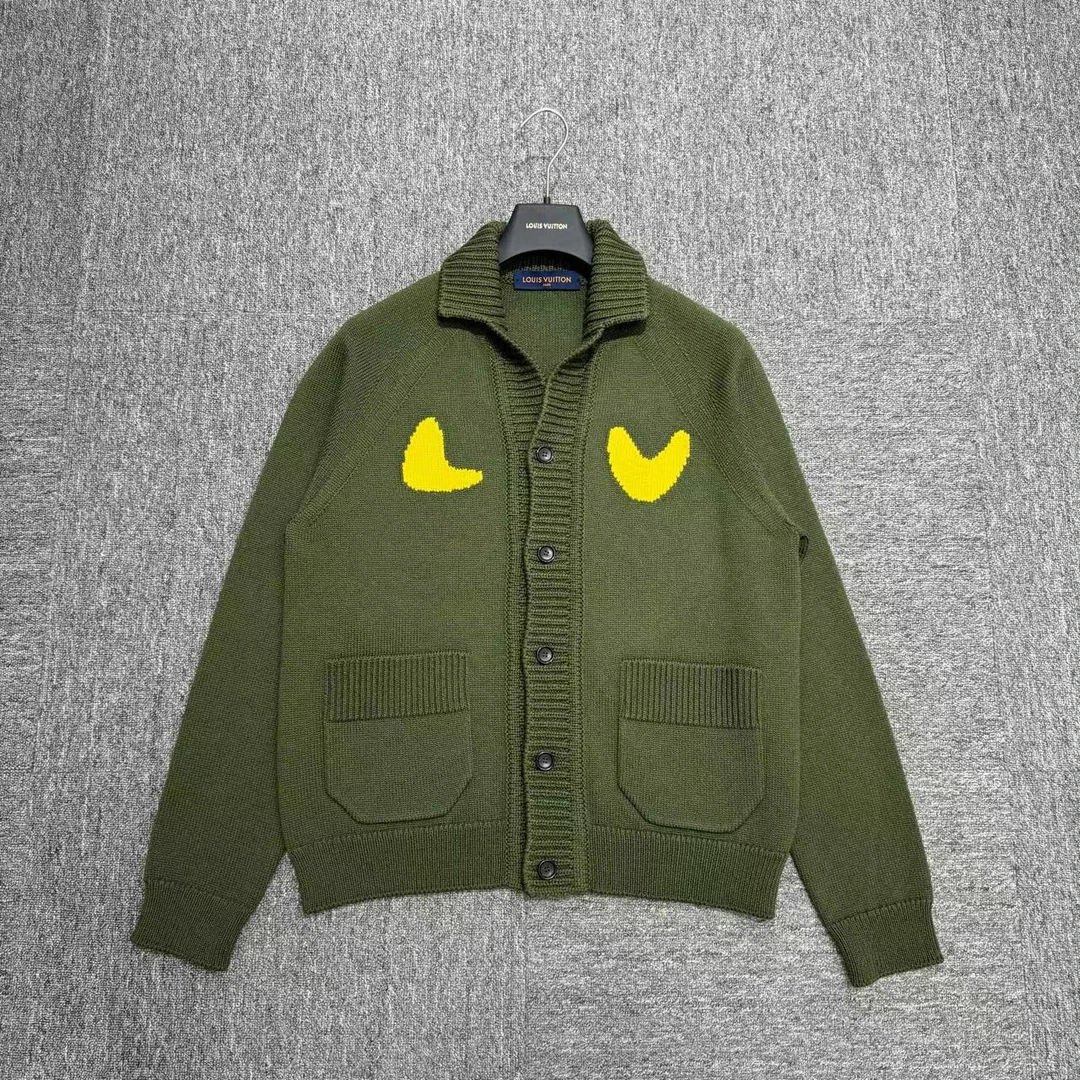 lv nigo 联名虎头刺绣 开衫/09155 /L码/99新/公价13900