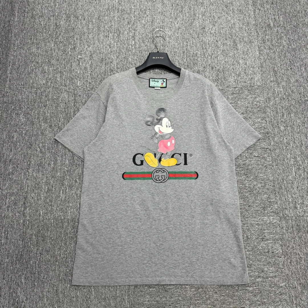 Gucci 迪士尼联名 米老鼠印花短袖/M码/95新/公价4800/12087