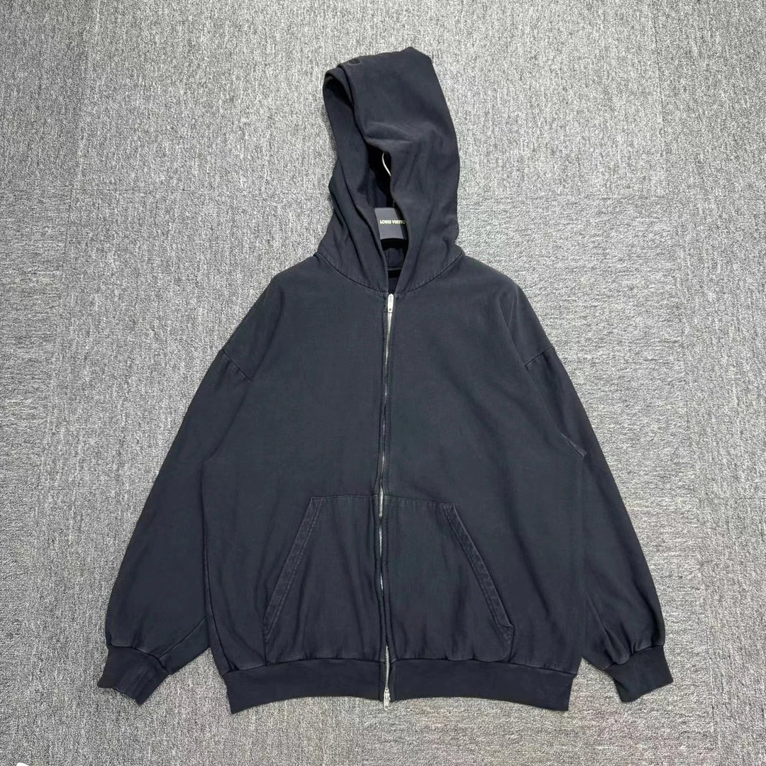 Balenciaga 巴黎世家水洗做旧帽衫/08430/s码/99新