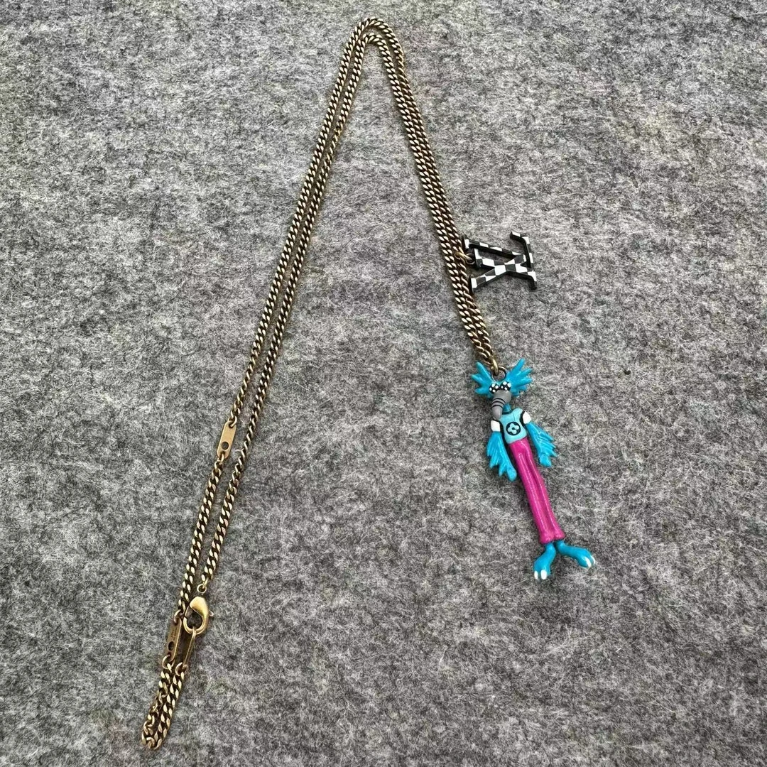 louis vuitton lv 玩偶系列 项链/xs00016/98新/配饰