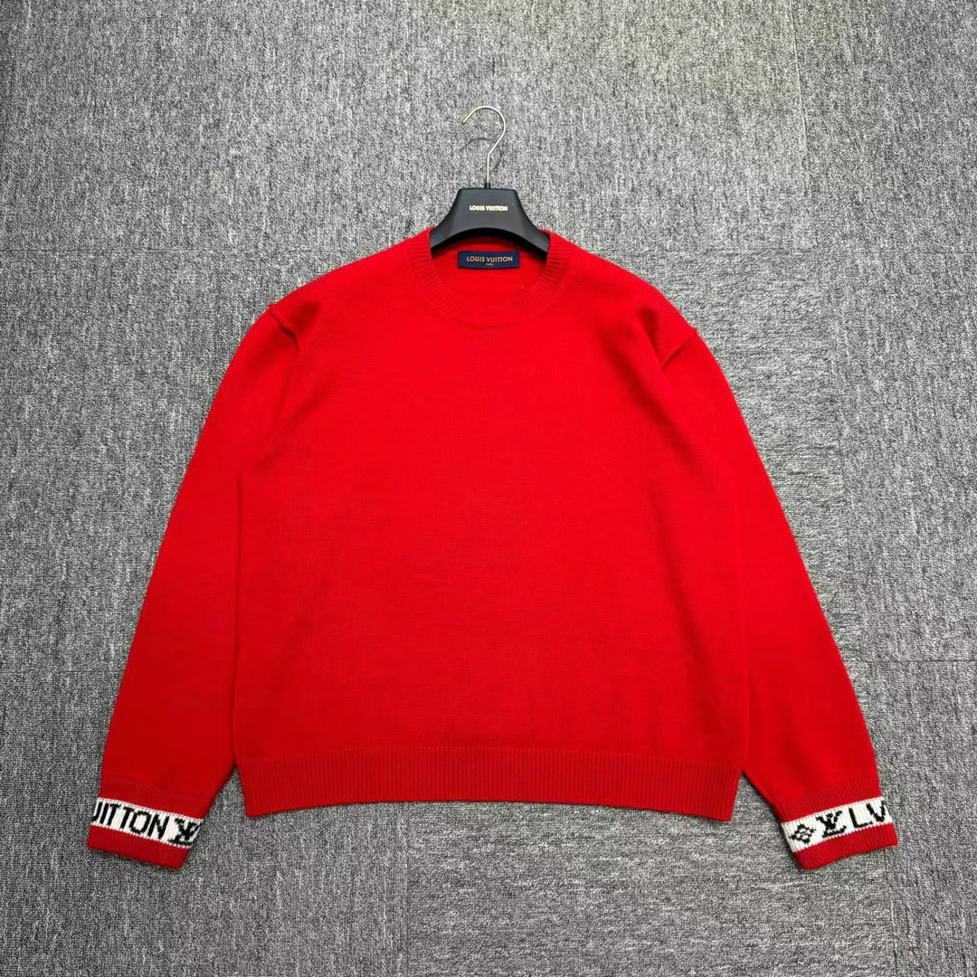 louis vuitton lv 手臂 老花 毛衣/09378/s码/99新/公价：11900
