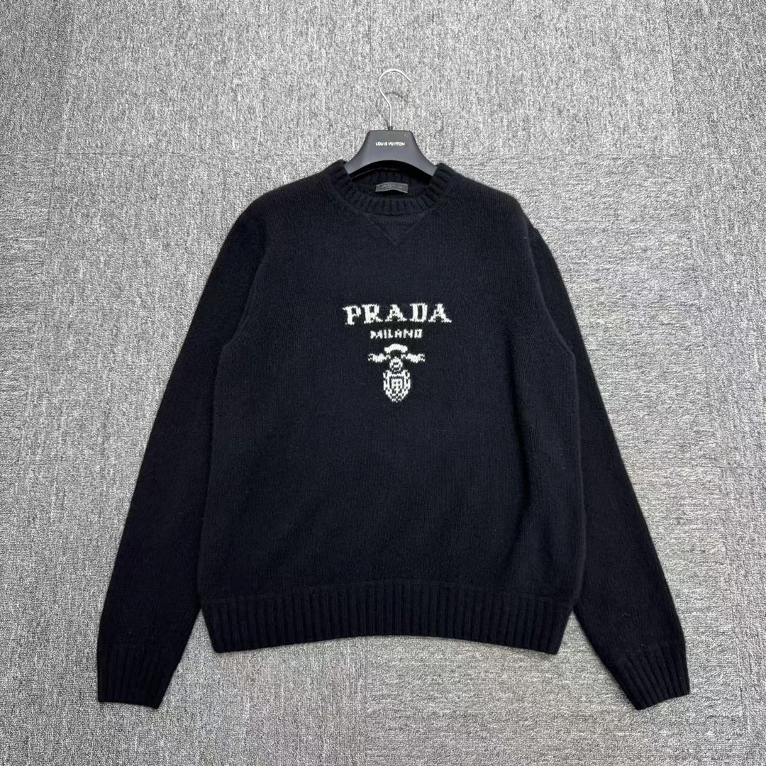 Prada 羊绒羊毛针织衫/11433 /48码/98新/公价17200