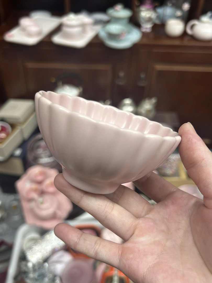 【闪购商品】汝窑花瓣杯