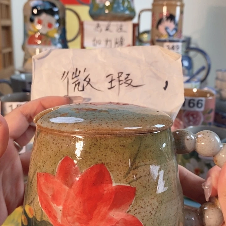 杯小*景德镇陶瓷手工