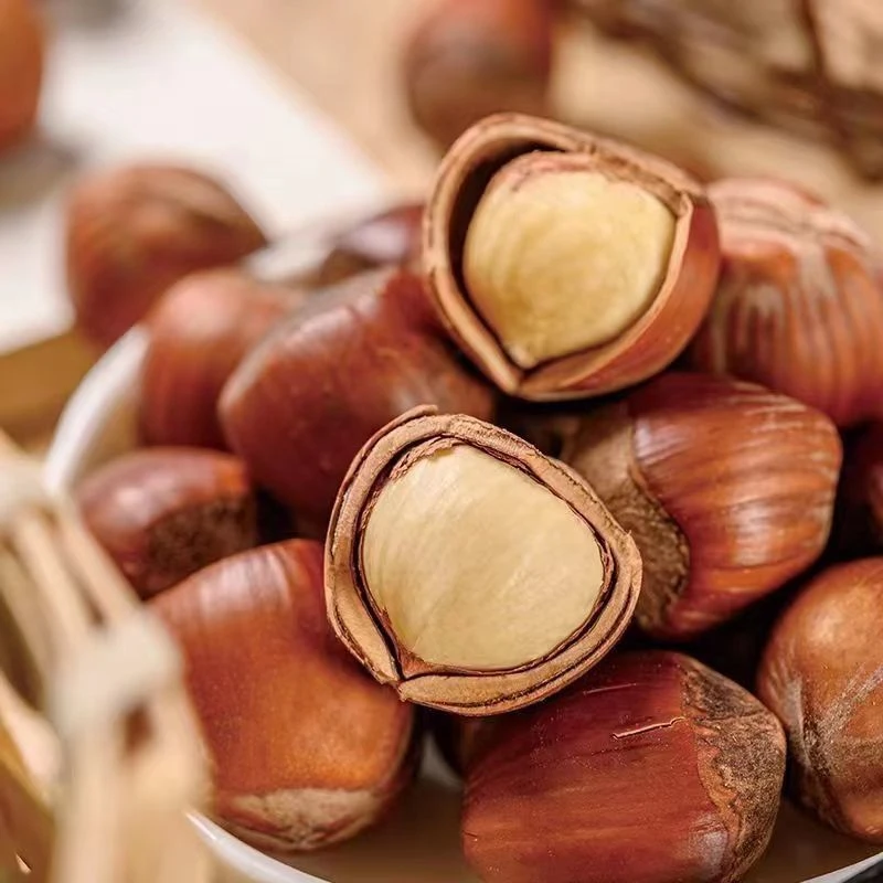 新货笑口榛子 东北特产袋装250g/500g原味大颗粒开口坚果炒货零食