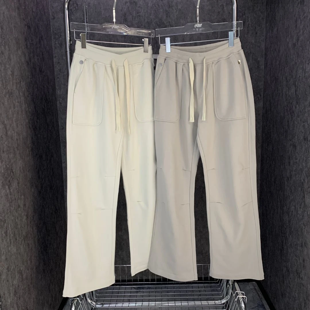 老男孩抽绳情侣休闲裤宽松简约春夏男士运动时尚潮流卫裤21235-2