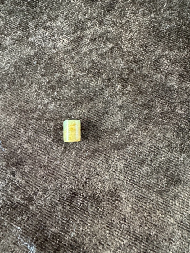 透闪石河磨玉单珠配饰