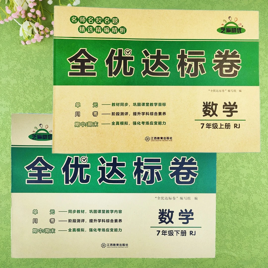 初一数学期末复习考试卷七年级上下册人教版数学测试卷全优达标卷