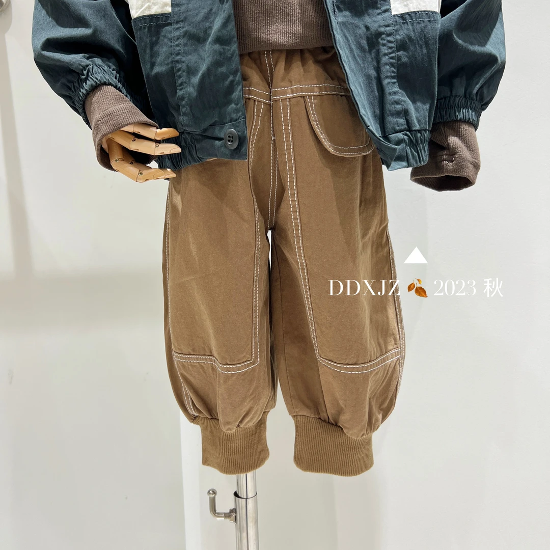 【10.1 新款】滚滚与瓦斯 时尚 儿童韩版 上新 韩系航线小裤 3008