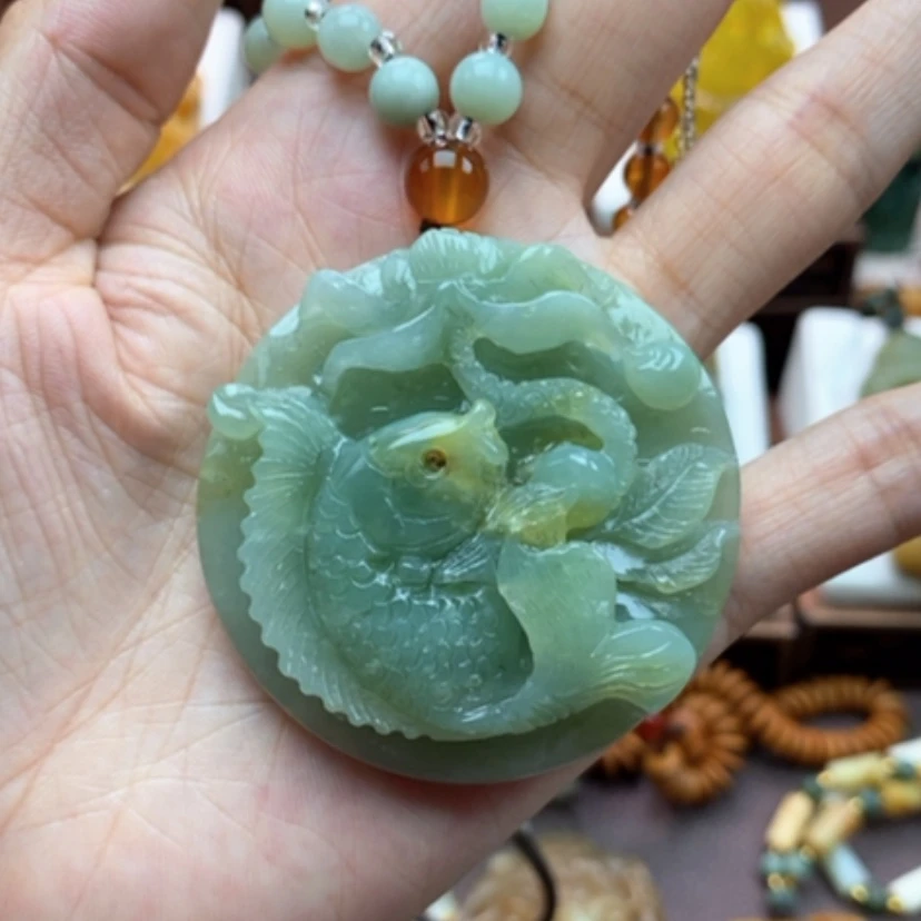 【闪购商品】岫玉挂件未镶嵌