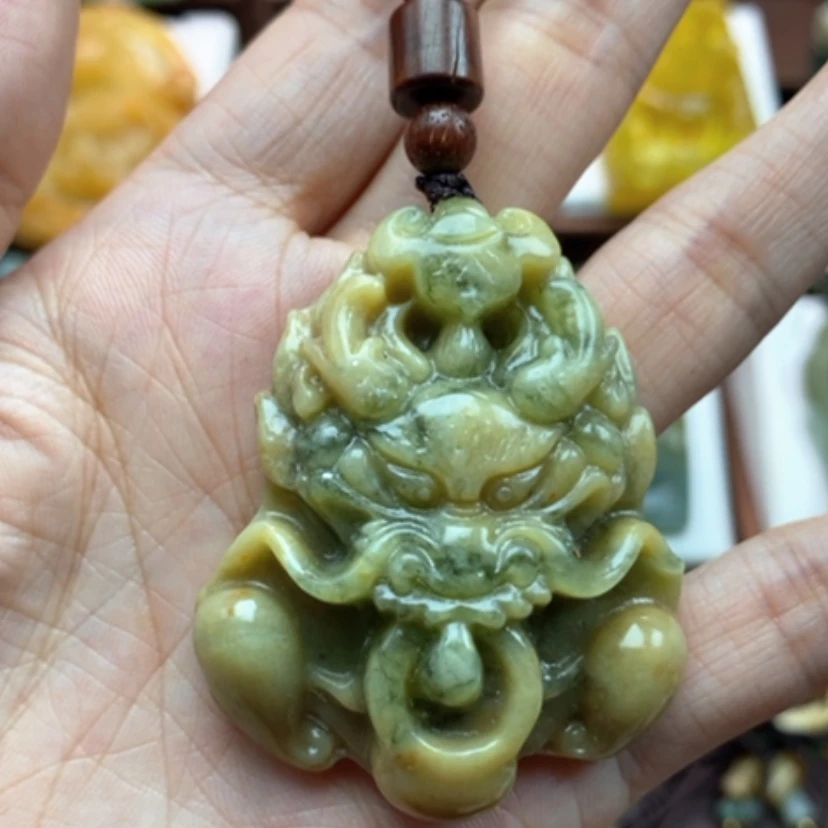 【闪购商品】岫玉挂件未镶嵌