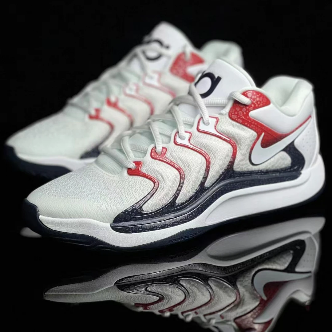 NIKE/耐克男鞋KD17实战时尚潮流运动篮球鞋FJ9488-101