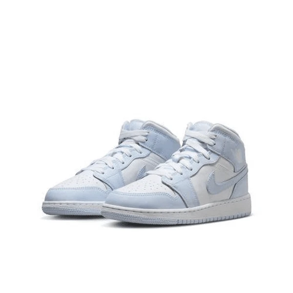 NIKE/耐克女子 AIR JORDAN 1 D (GS) 中帮休闲鞋白蓝FD8780-400