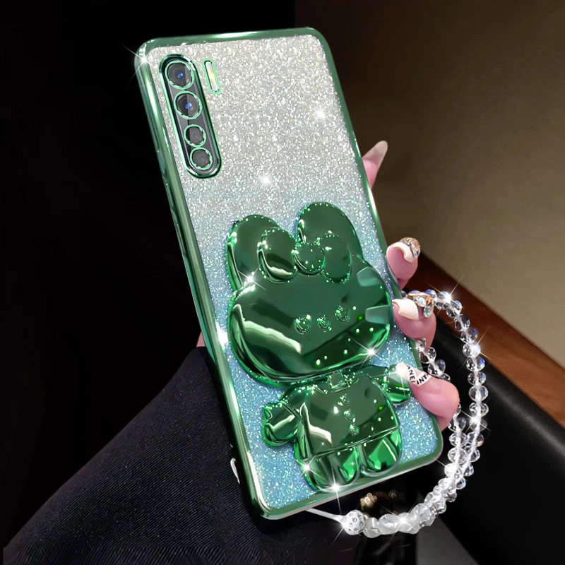 OPPOa91手机壳超薄镶钻新品时尚女款支架PCPM00个性高级感外套5GB