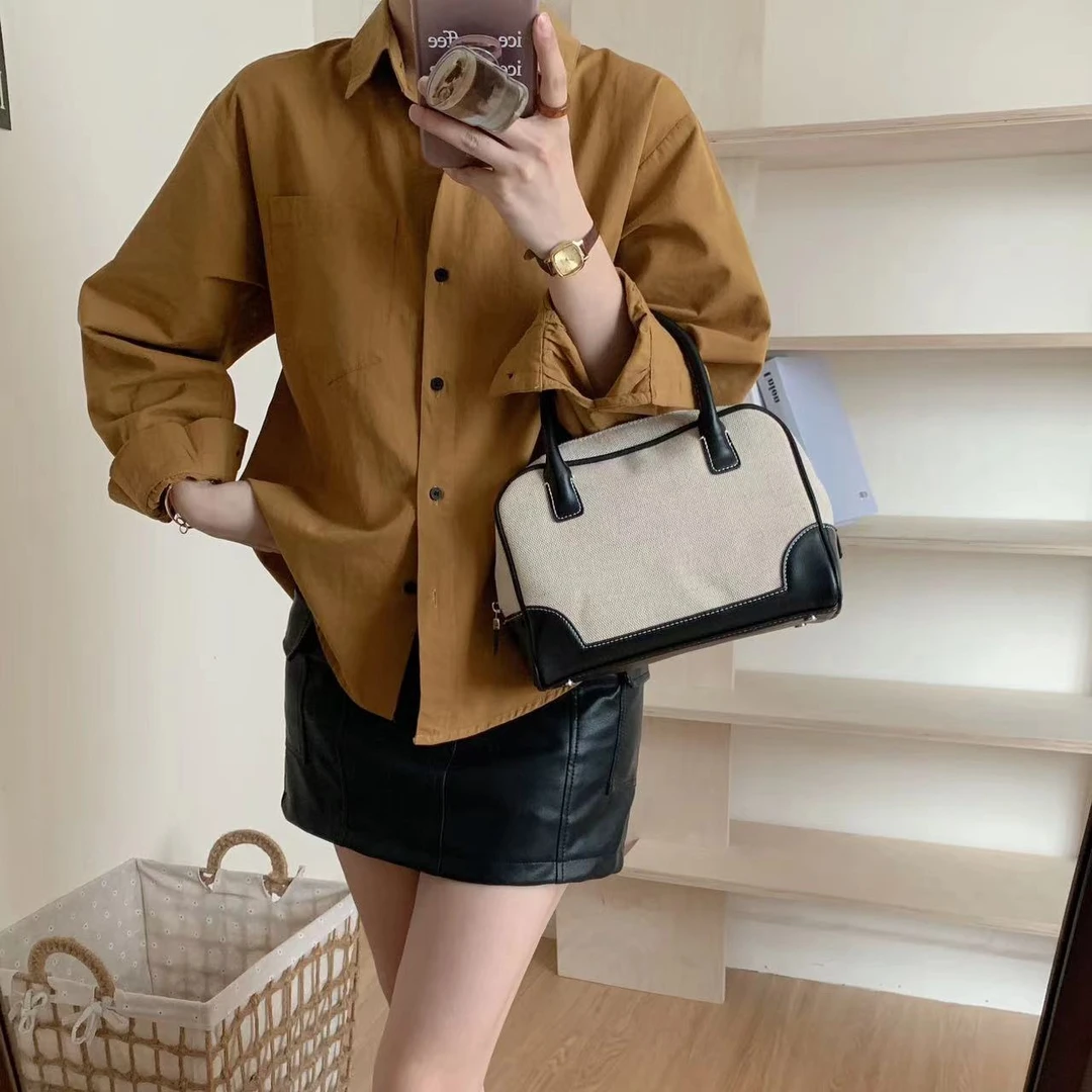 【小个子女装】秋季百搭休闲衬衫纯色时尚衬衣